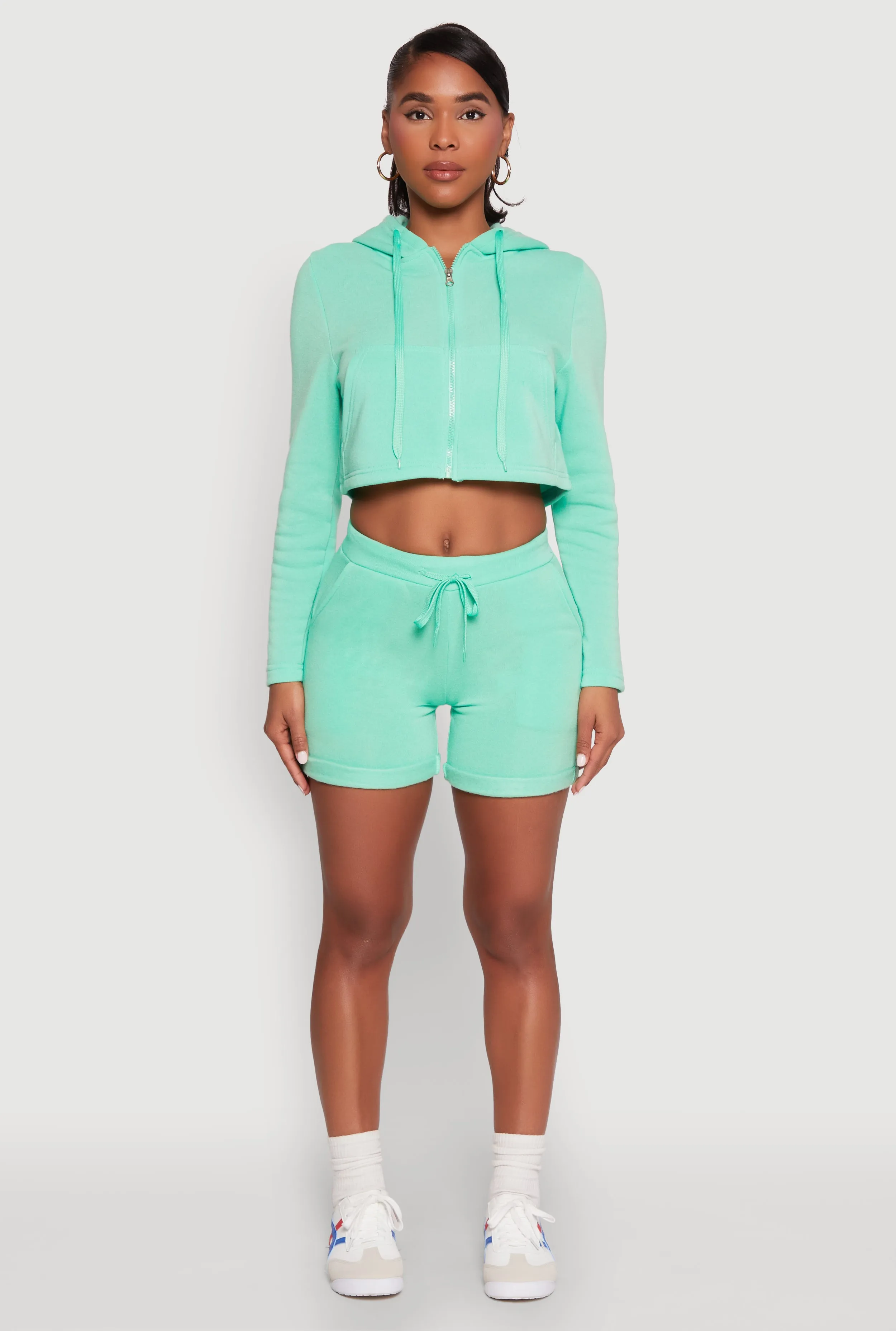 Fixed Cuff Drawstring Sweatshorts sold by Rainbow product image thumbnail 2