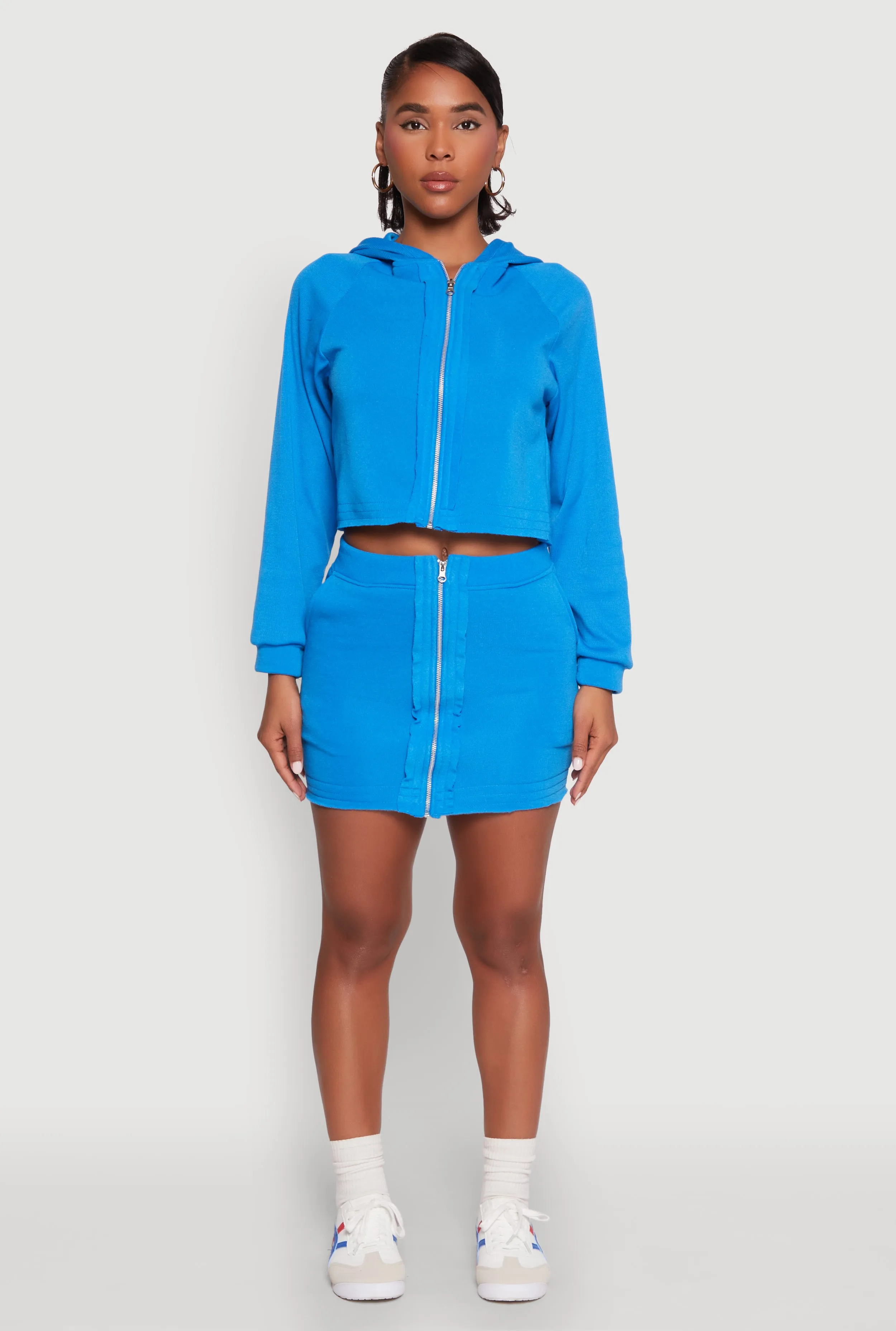 Fleece Lined Zip Front Skirt sold by Rainbow product image thumbnail 2