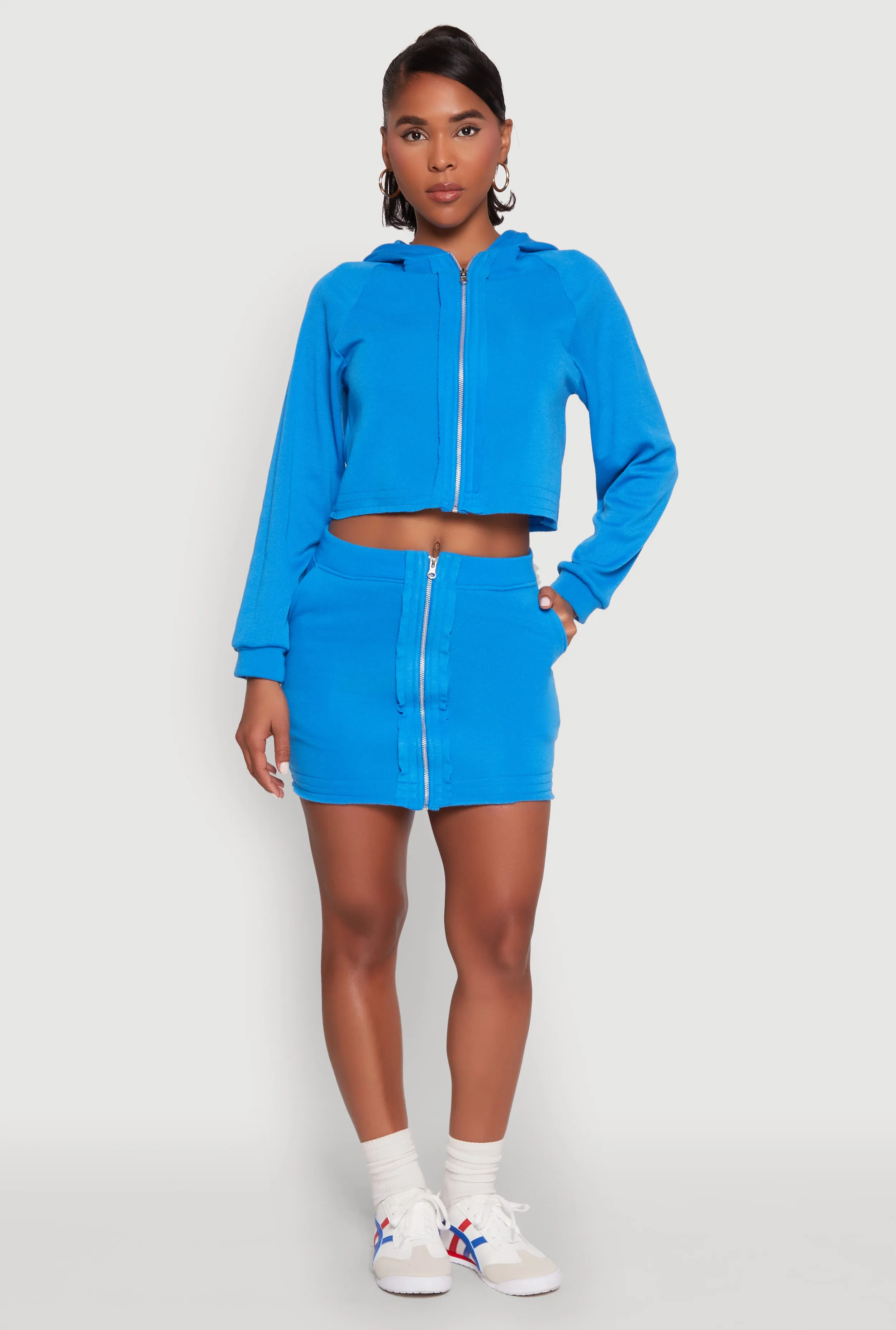 Fleece Lined Zip Front Skirt sold by Rainbow