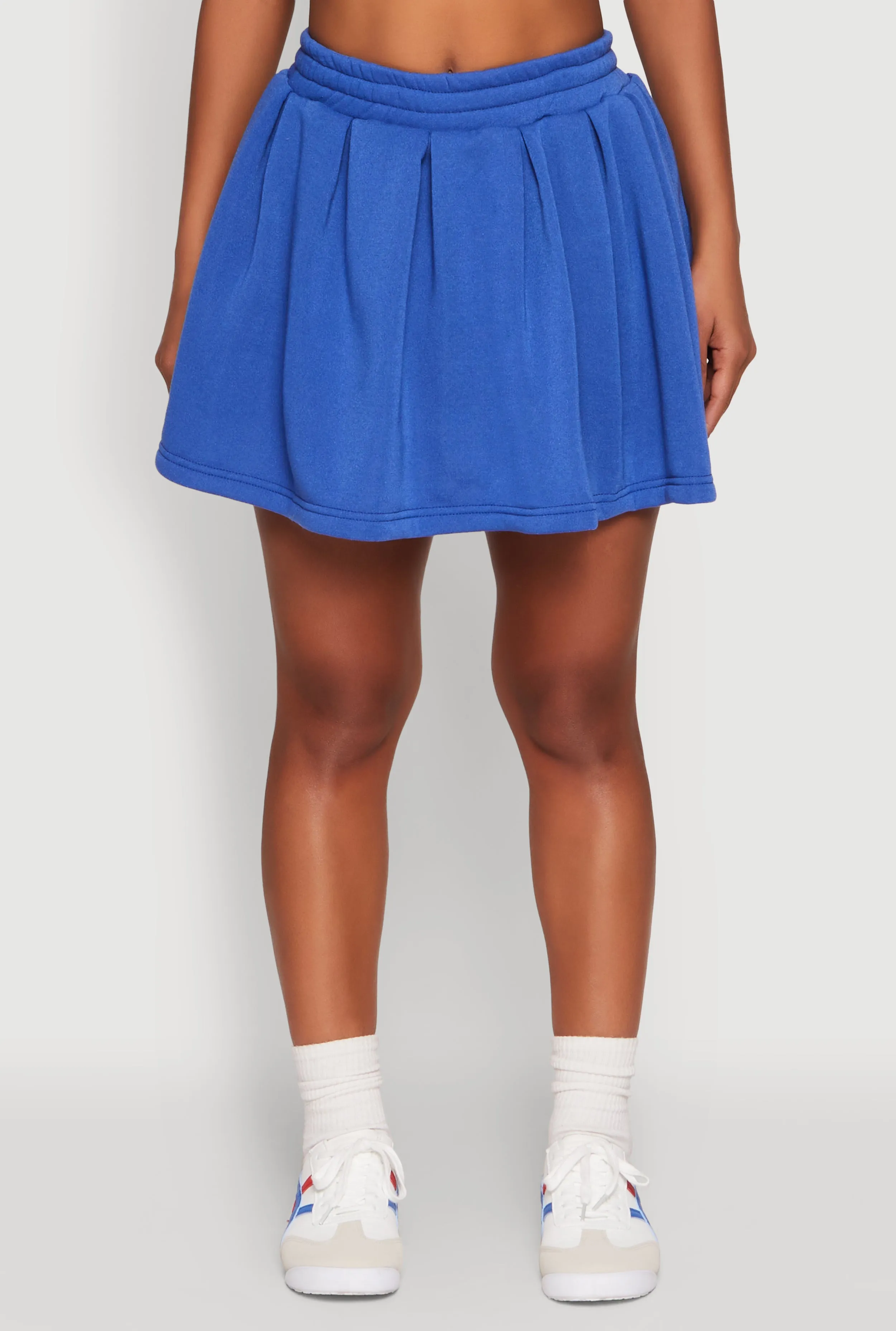 Smocked High Waisted Pleated Skort sold by Rainbow product image thumbnail 3