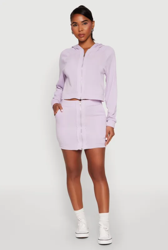 Fleece Lined Zip Front Skirt sold by Rainbow