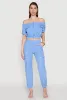Smocked High Waisted Cargo Joggers sold by Rainbow