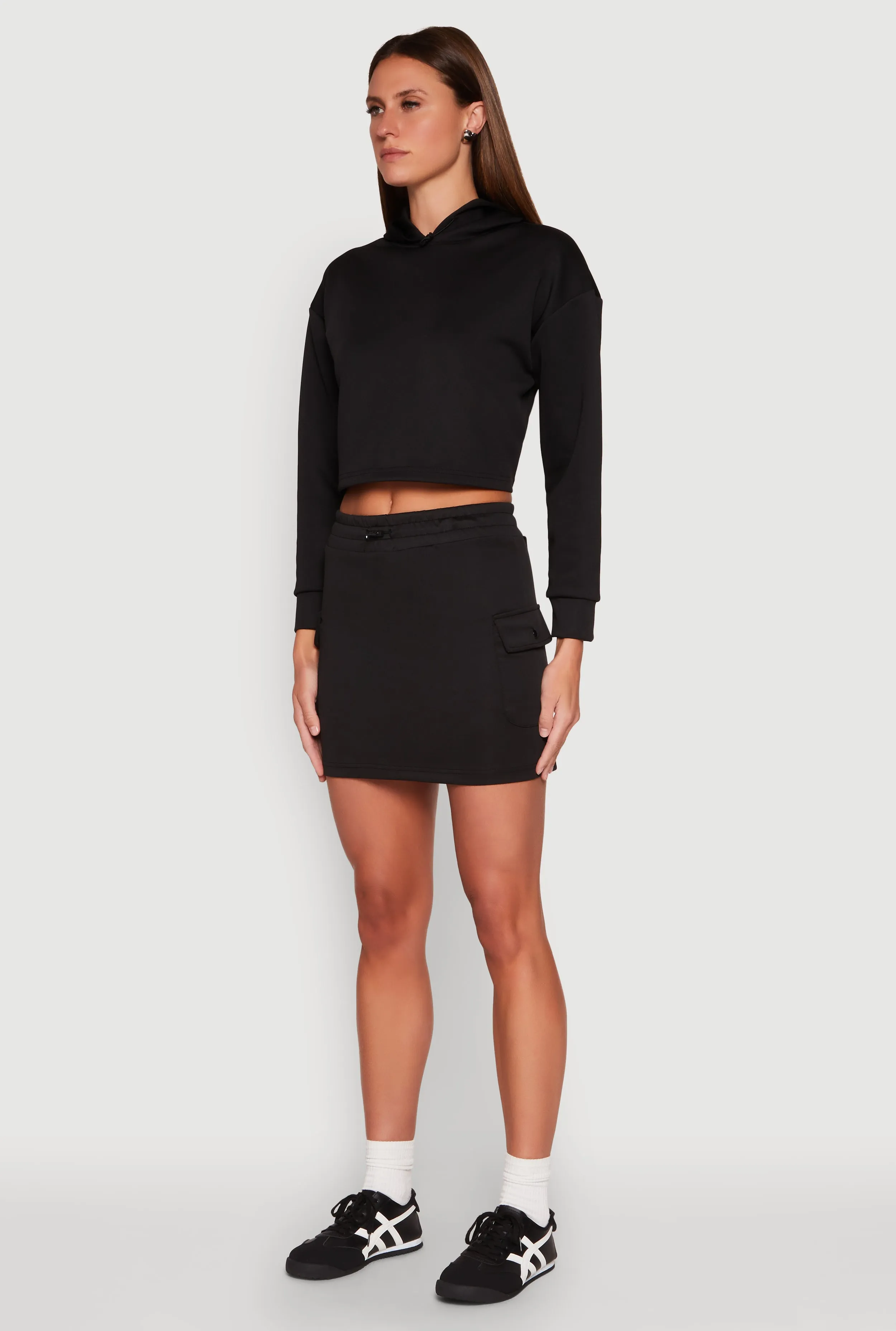 Long Sleeve Hooded Sweatshirt sold by Rainbow product image thumbnail 5