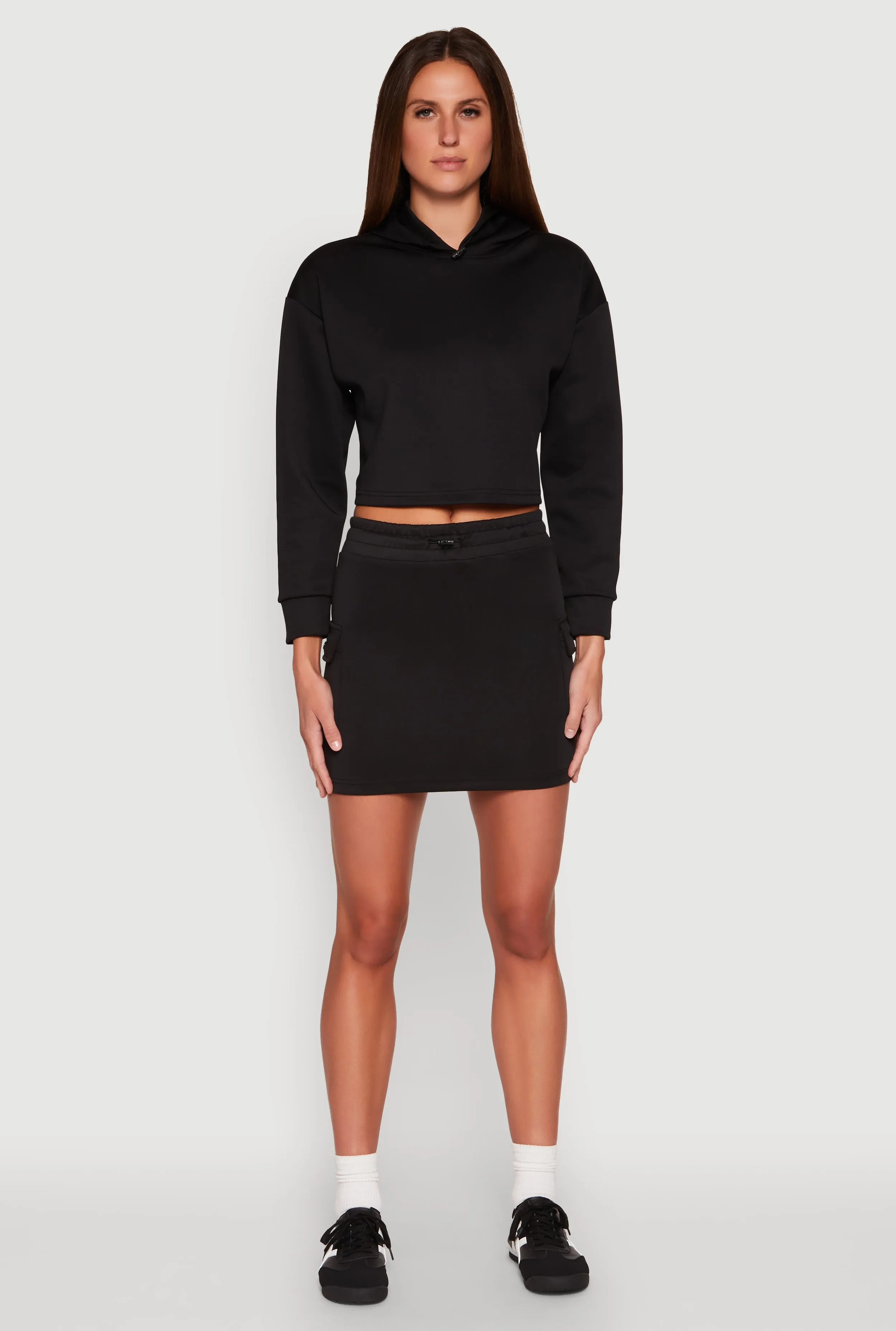 Long Sleeve Hooded Sweatshirt sold by Rainbow product image thumbnail 3