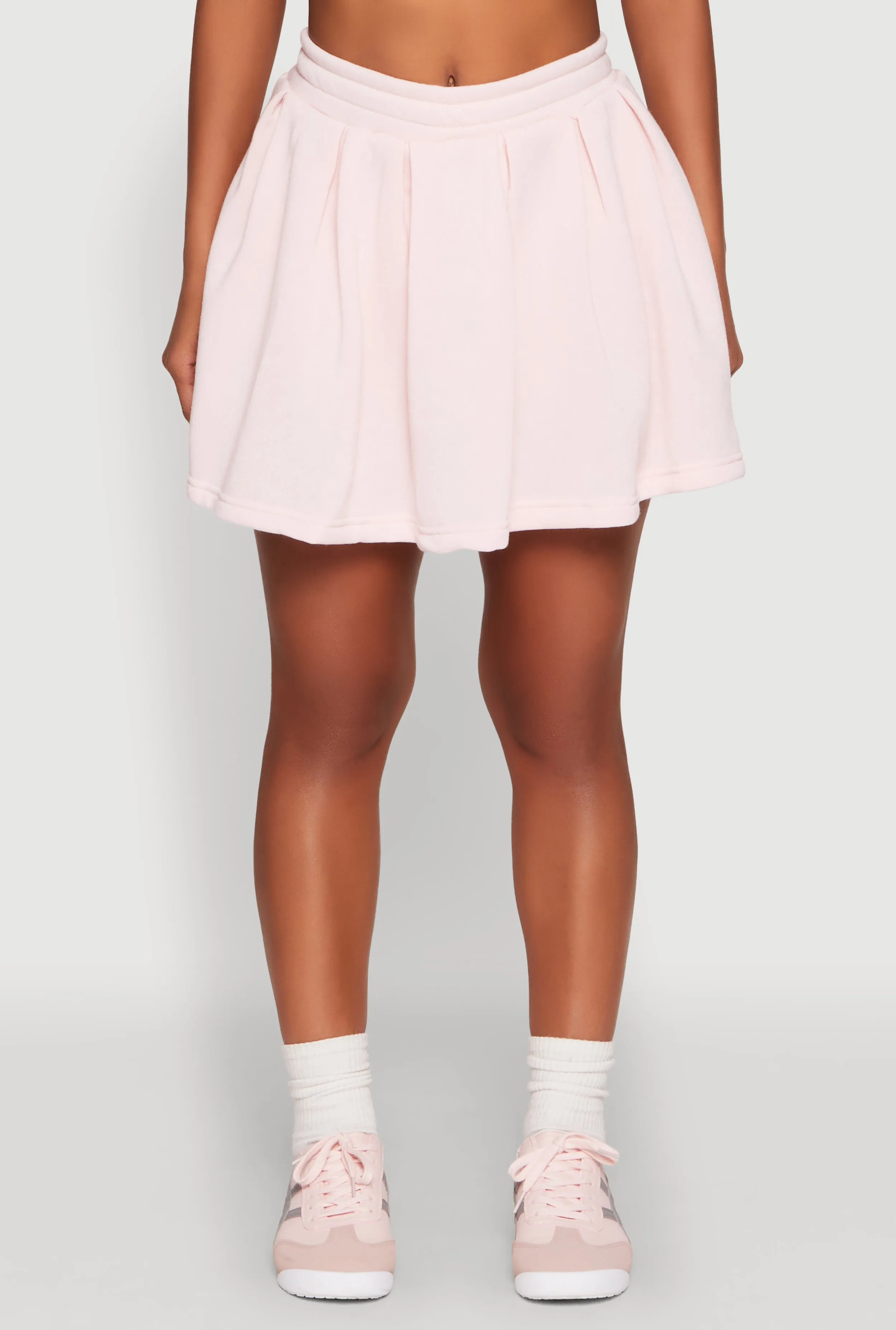 Smocked High Waisted Pleated Skort sold by Rainbow product image thumbnail 3