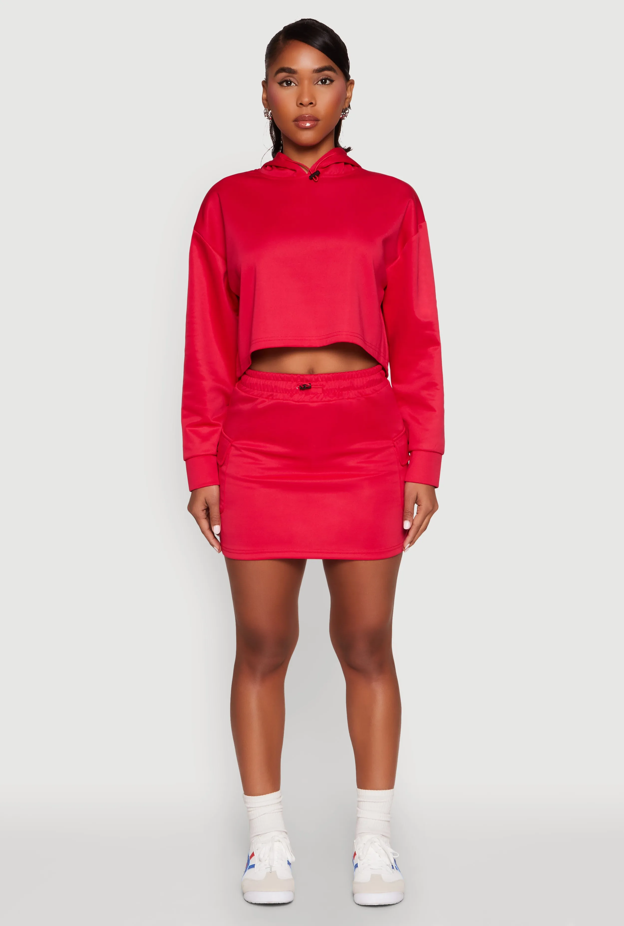 Toggle Drawstring Cargo Skort sold by Rainbow product image thumbnail 2