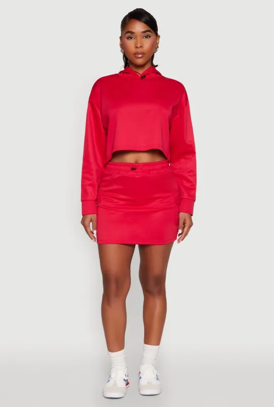 Toggle Drawstring Cargo Skort sold by Rainbow