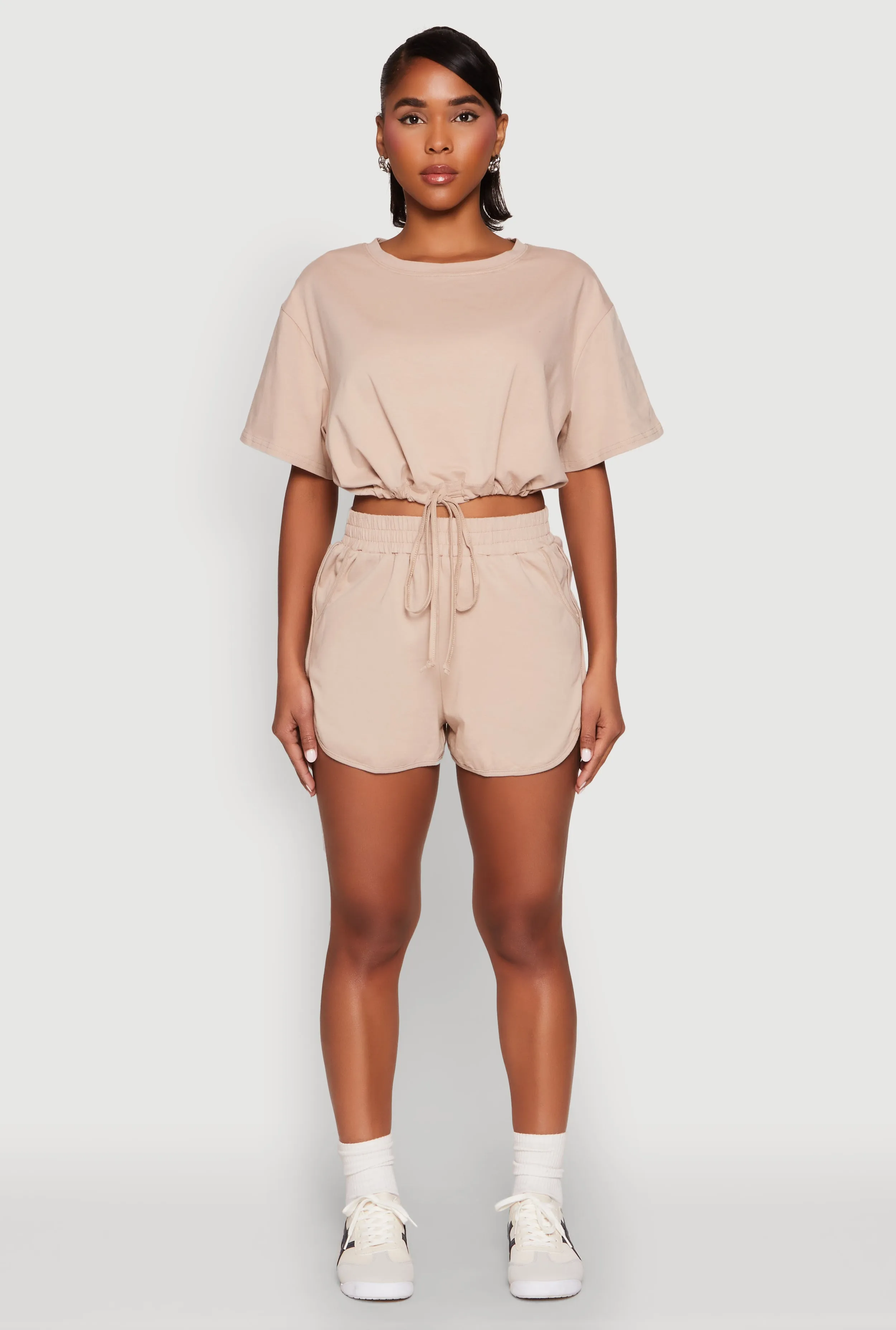 Daisy High Waisted Dolphin Shorts sold by Rainbow product image thumbnail 2