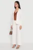 Long Sleeve Crepe Knit Open Front Blazer sold by Rainbow