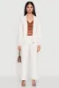 Long Sleeve Crepe Knit Open Front Blazer sold by Rainbow