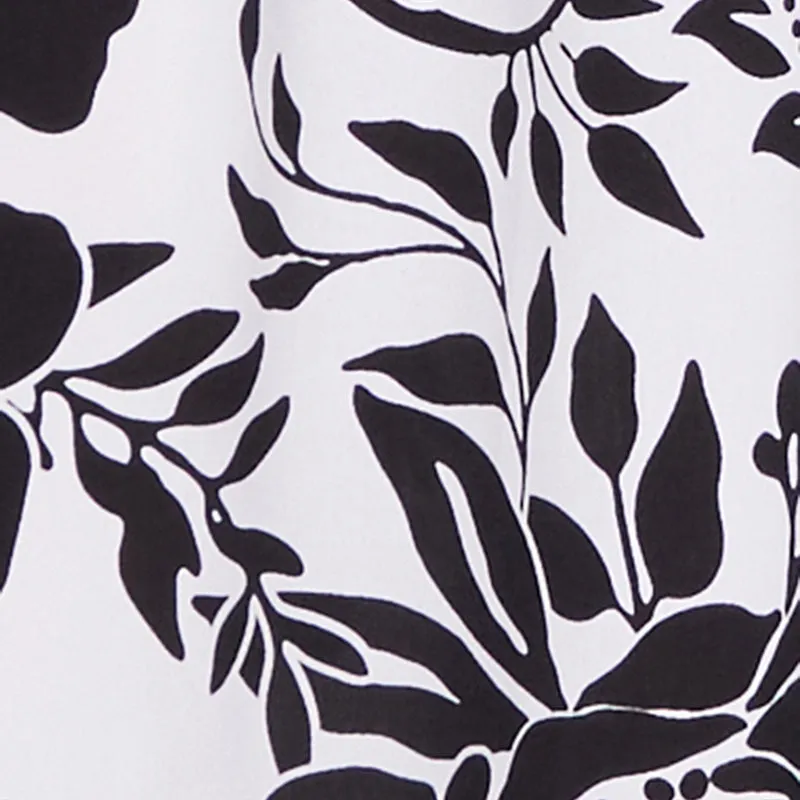 Plus Size Airy Floral Print Empire Waist Dress sold by Rainbow product image thumbnail 4