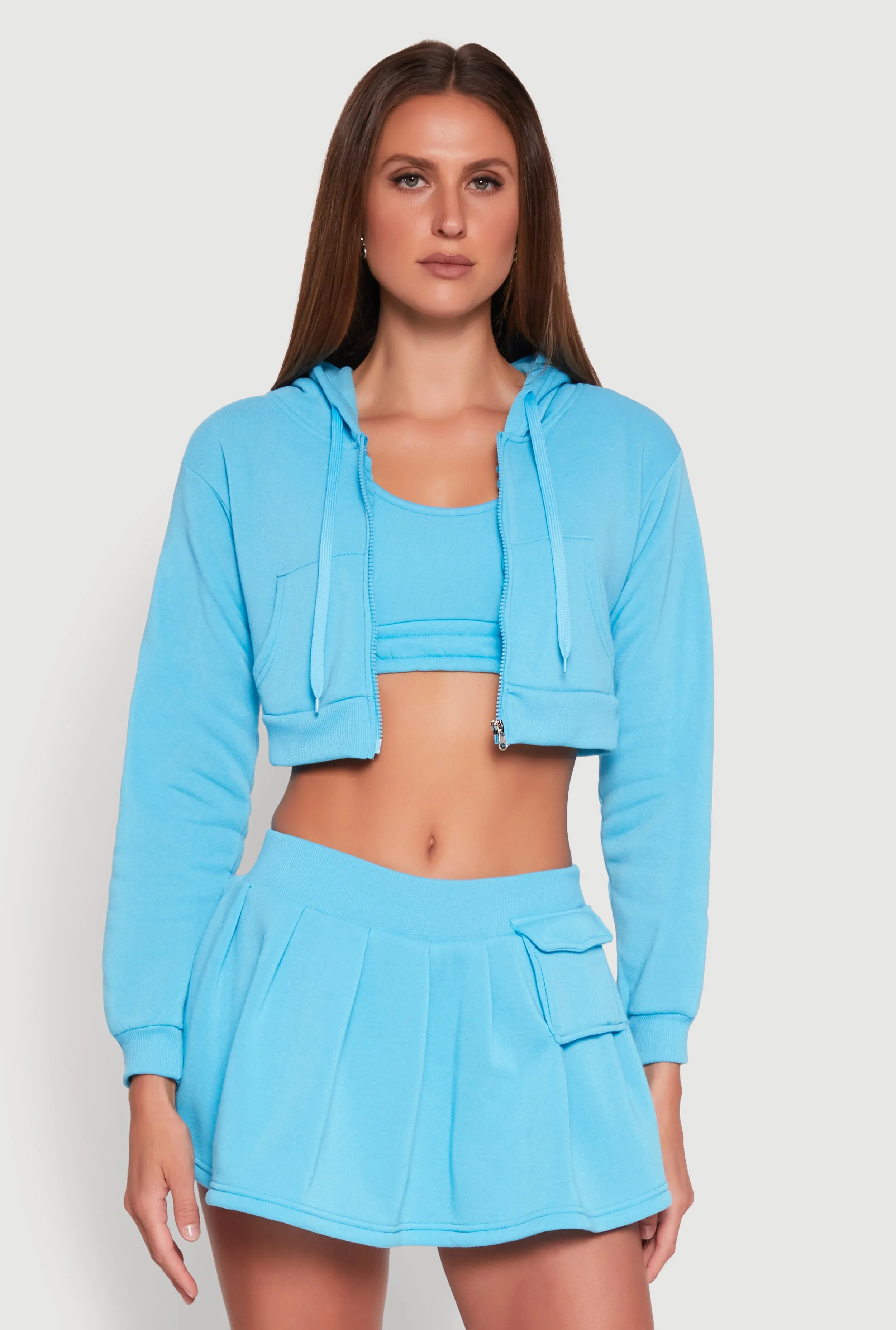 Long Sleeve Hooded Sweatshirt and Tank Top sold by Rainbow