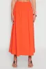 Smocked High Waist Side Slit Skirt sold by Rainbow