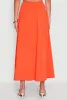 Smocked High Waist Side Slit Skirt sold by Rainbow
