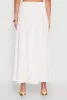 Smocked High Waist Side Slit Skirt sold by Rainbow