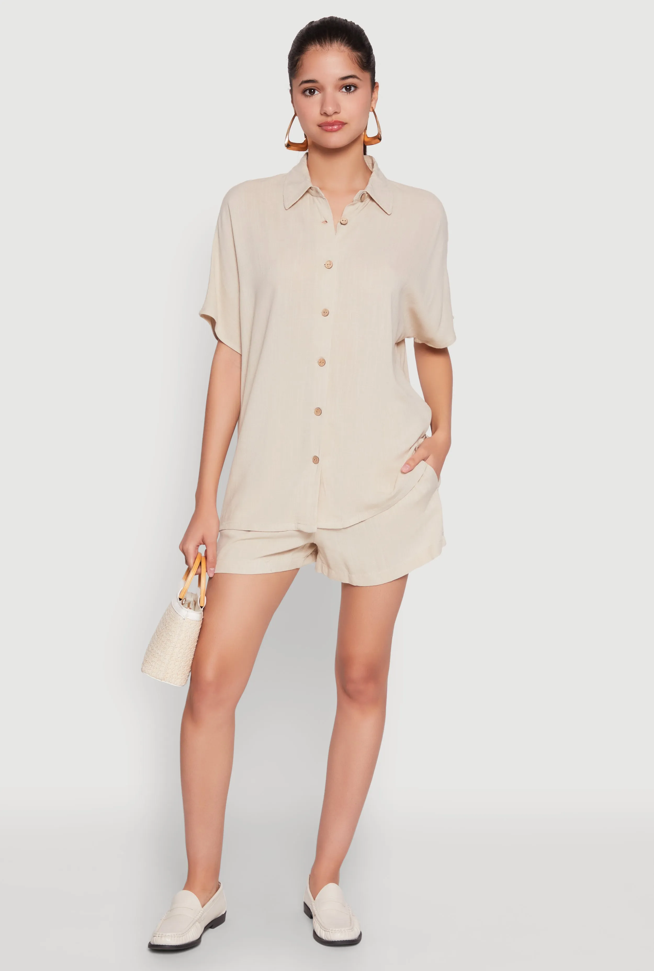 Elastic Waist Shorts sold by Rainbow