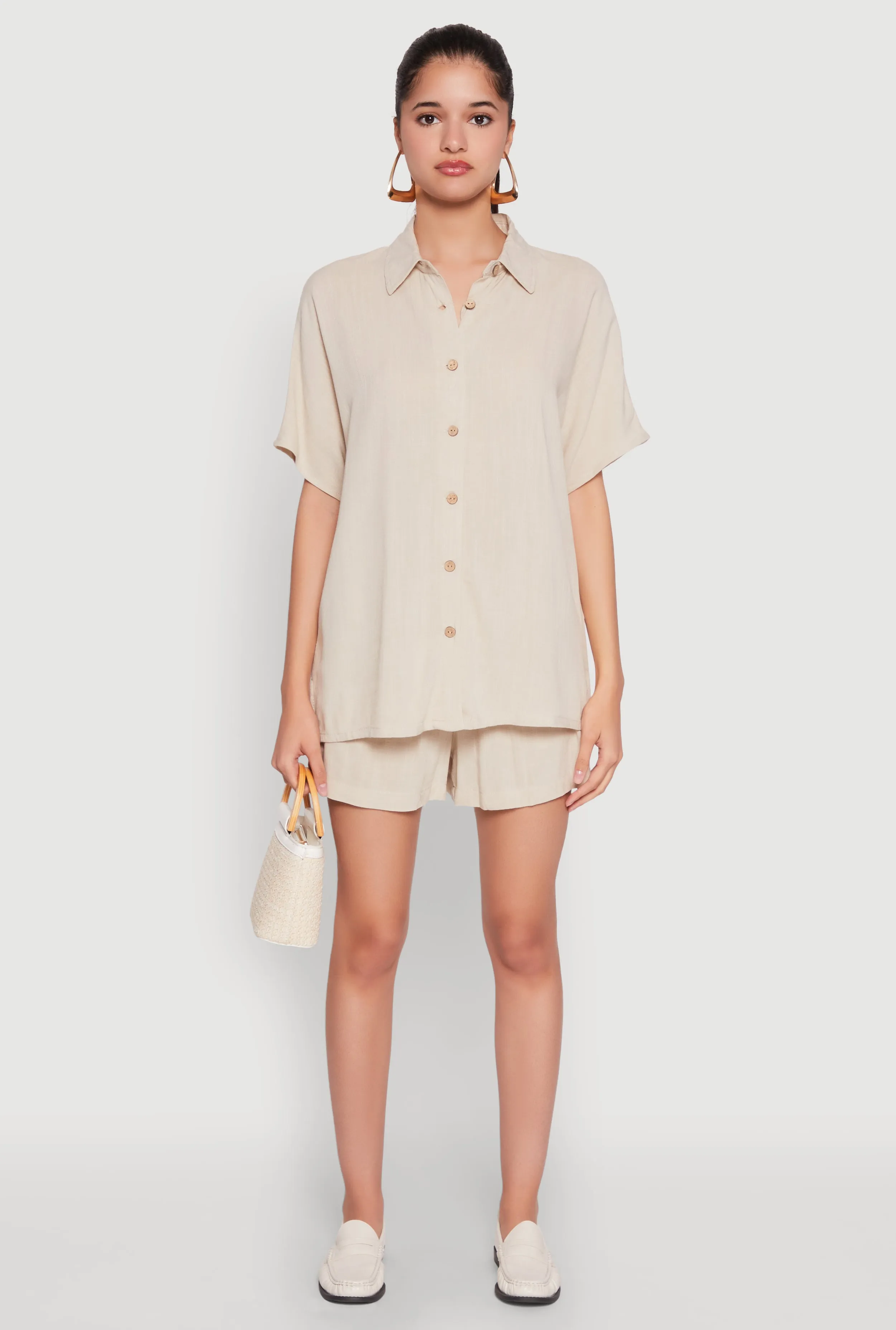 Elastic Waist Shorts sold by Rainbow product image thumbnail 2