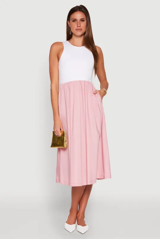 Tank Maxi Skater Dress sold by Rainbow