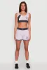 94 Graphic Denim Trim Crop Top sold by Rainbow