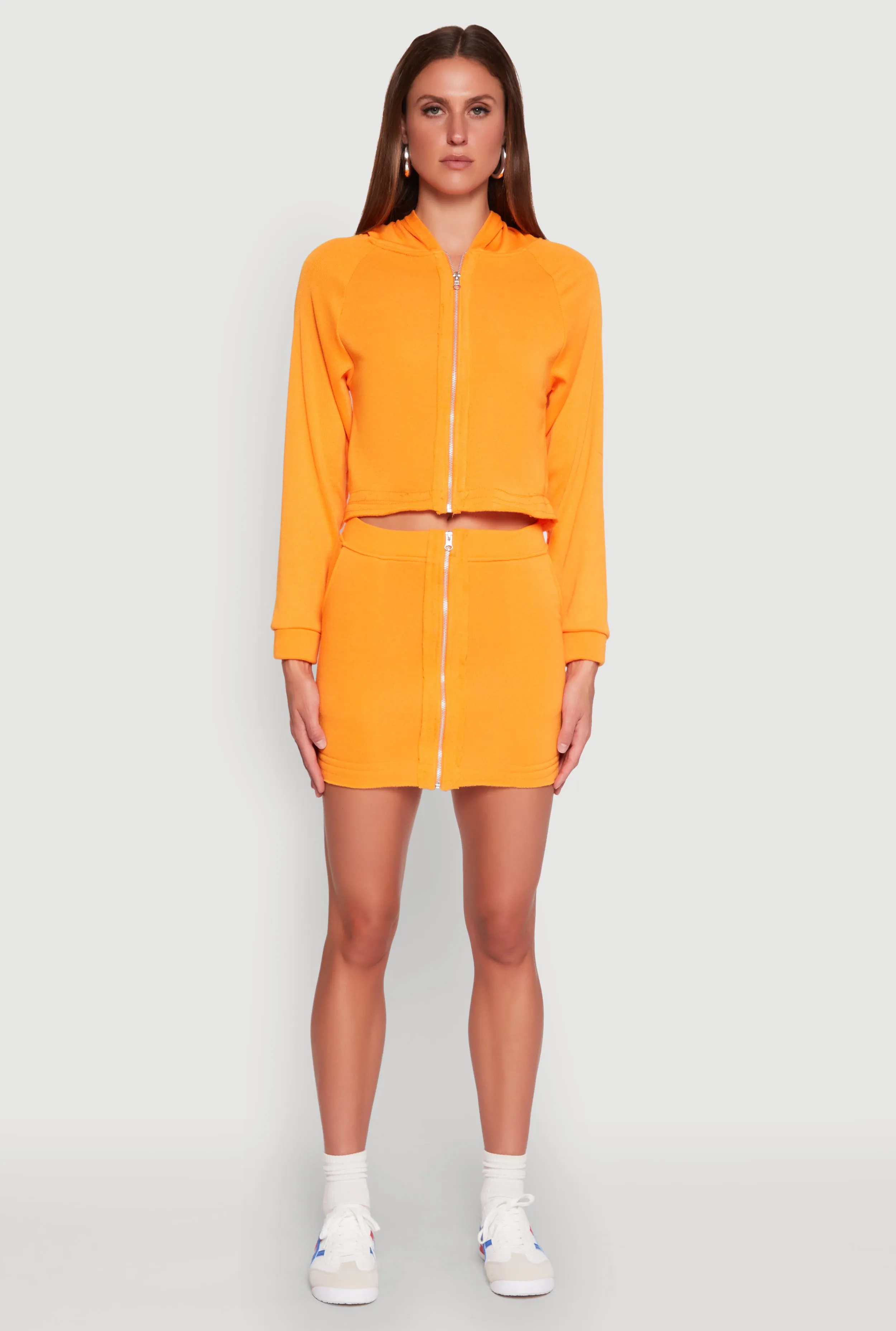 Fleece Lined Zip Front Skirt sold by Rainbow product image thumbnail 2