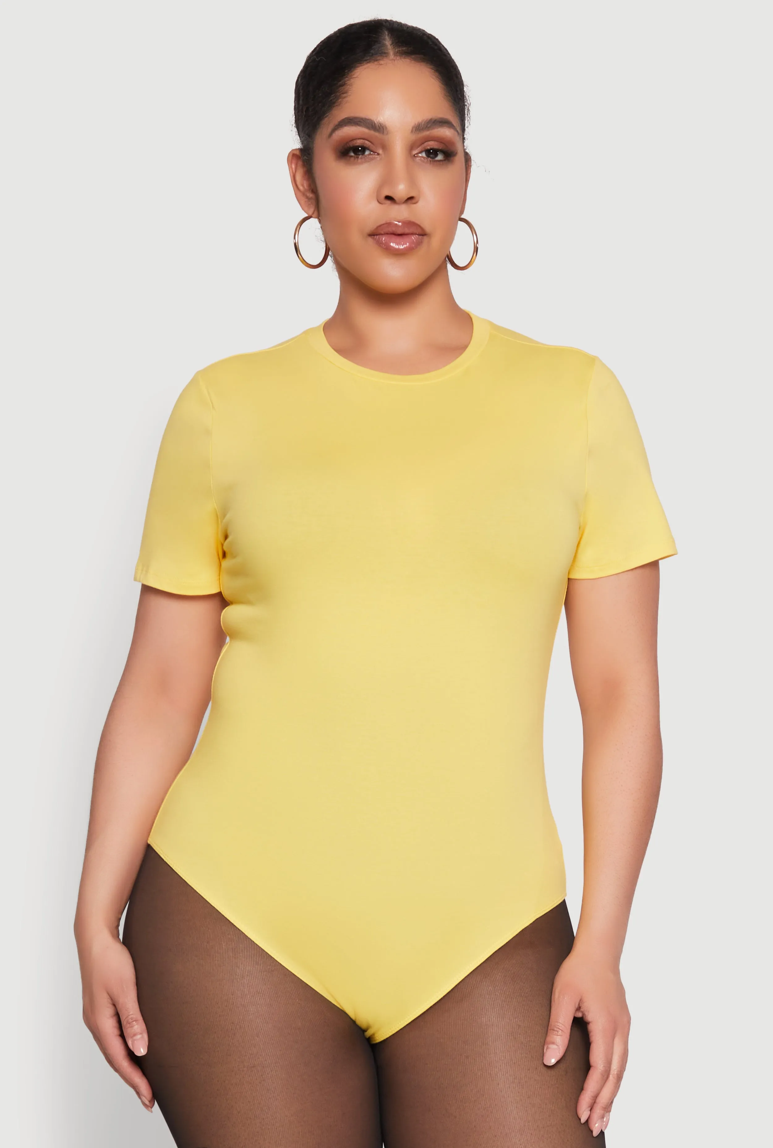 Plus Size Short Sleeve Bodysuit sold by Rainbow product image thumbnail 2