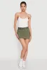 High Waisted Belted Cargo Skirt sold by Rainbow