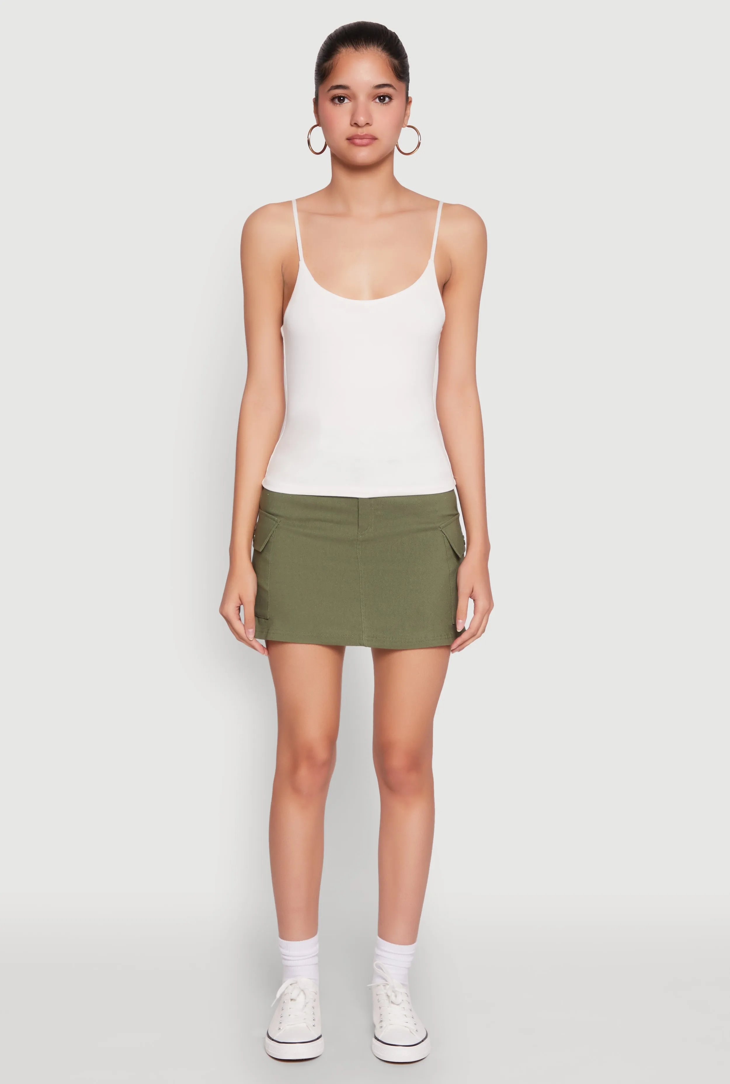 Double Layered Cropped Cami sold by Rainbow product image thumbnail 3