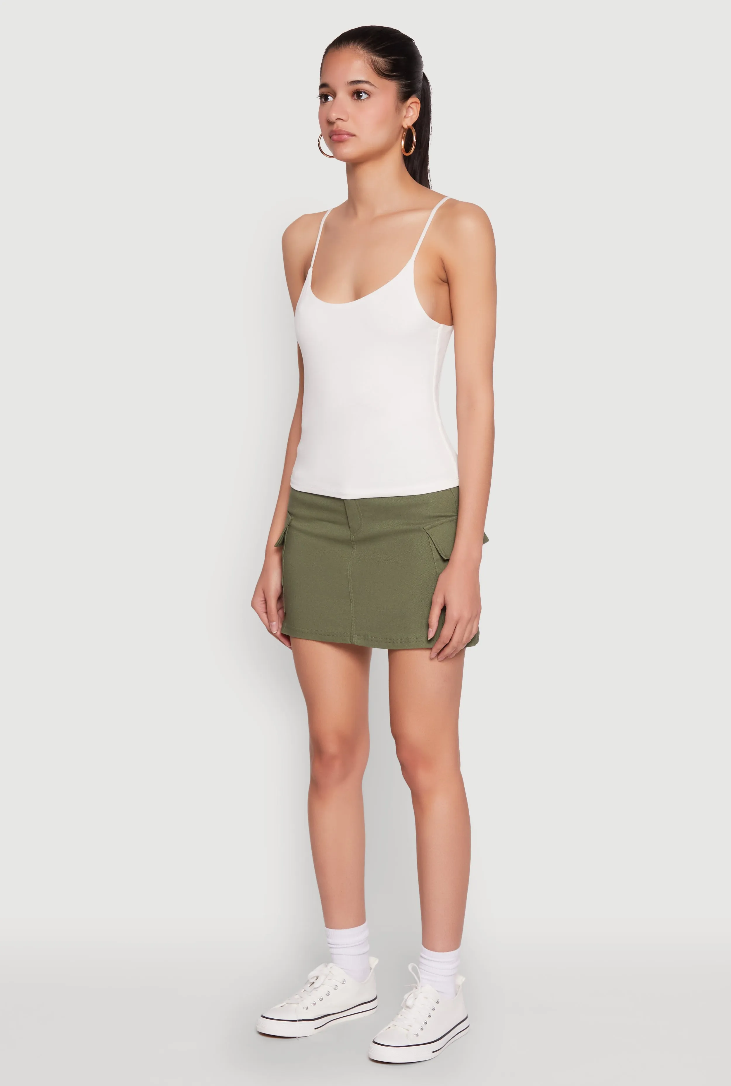 Double Layered Cropped Cami sold by Rainbow product image thumbnail 5