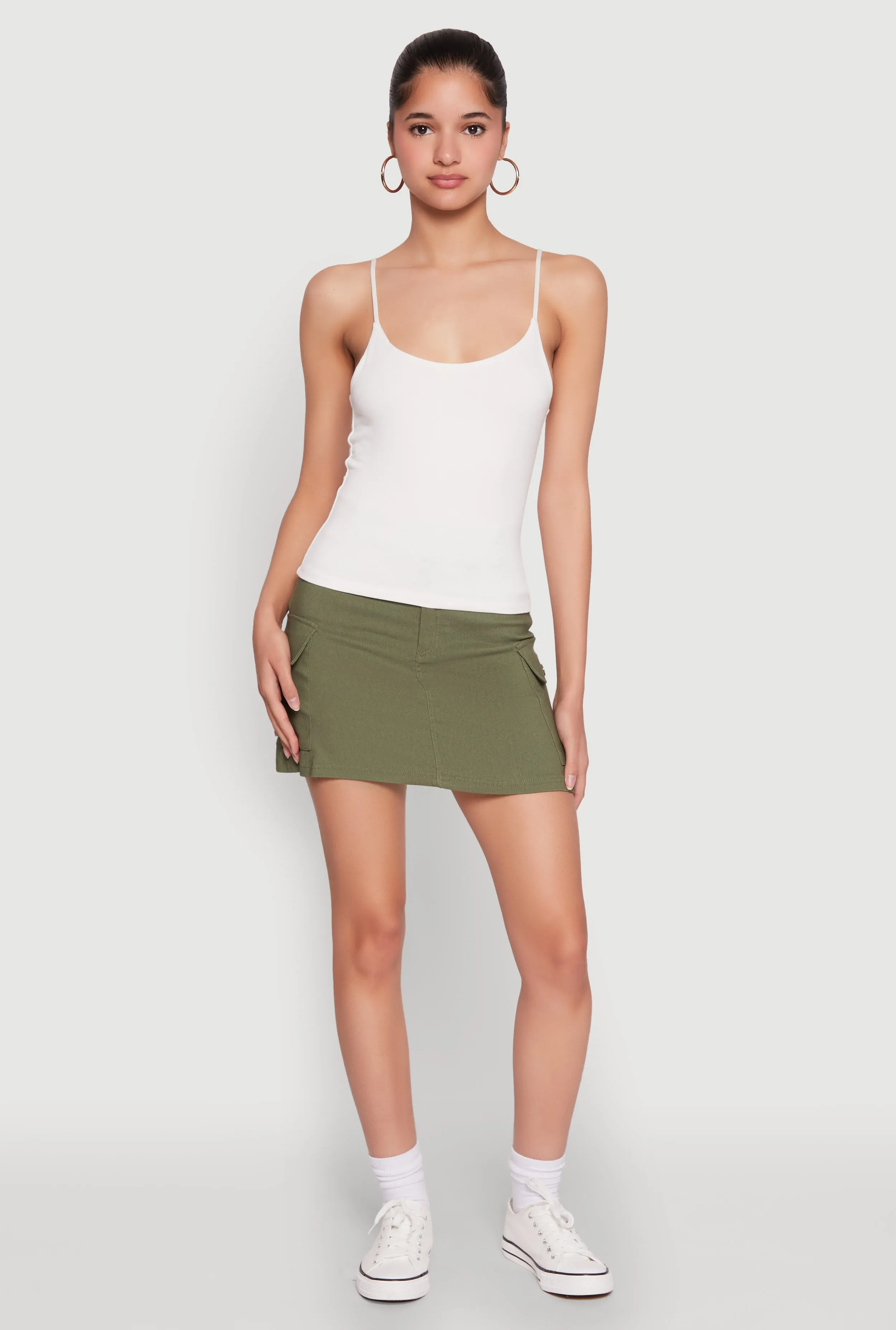 Double Layered Cropped Cami sold by Rainbow