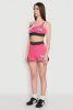 94 Graphic Denim Trim Crop Top sold by Rainbow
