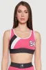 94 Graphic Denim Trim Crop Top sold by Rainbow