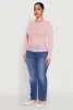 Plus Size Mesh Long Sleeve Top sold by Rainbow