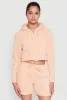 Fleece Lined Zip Front Hooded Sweatshirt sold by Rainbow
