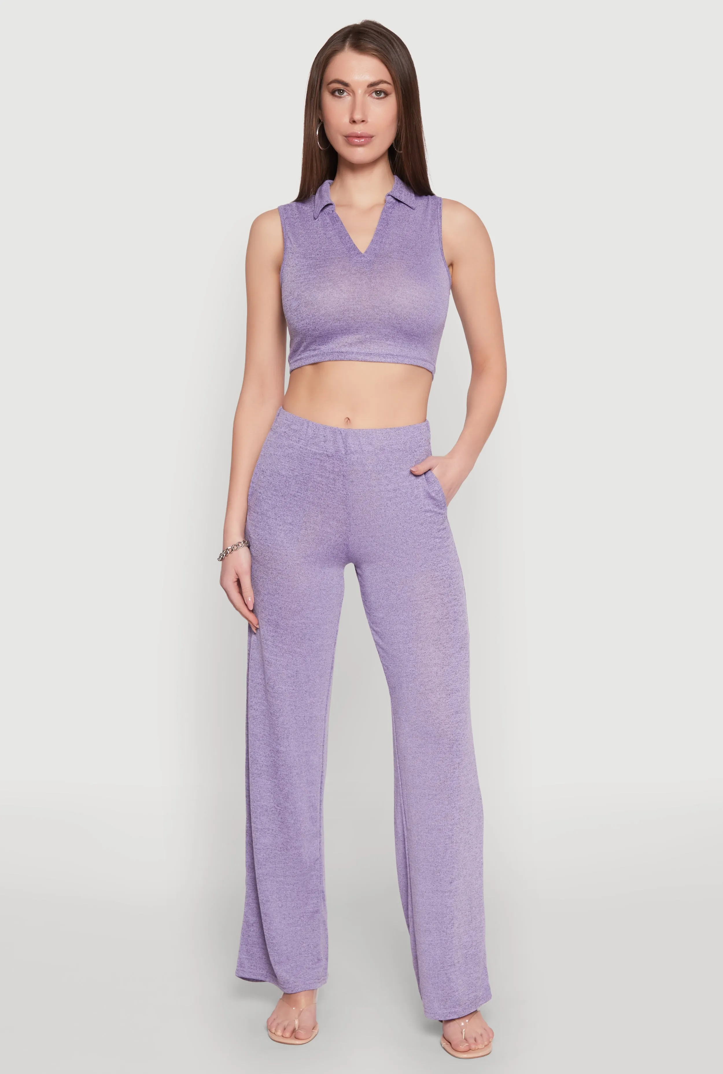 Daisy Straight Leg Pants sold by Rainbow