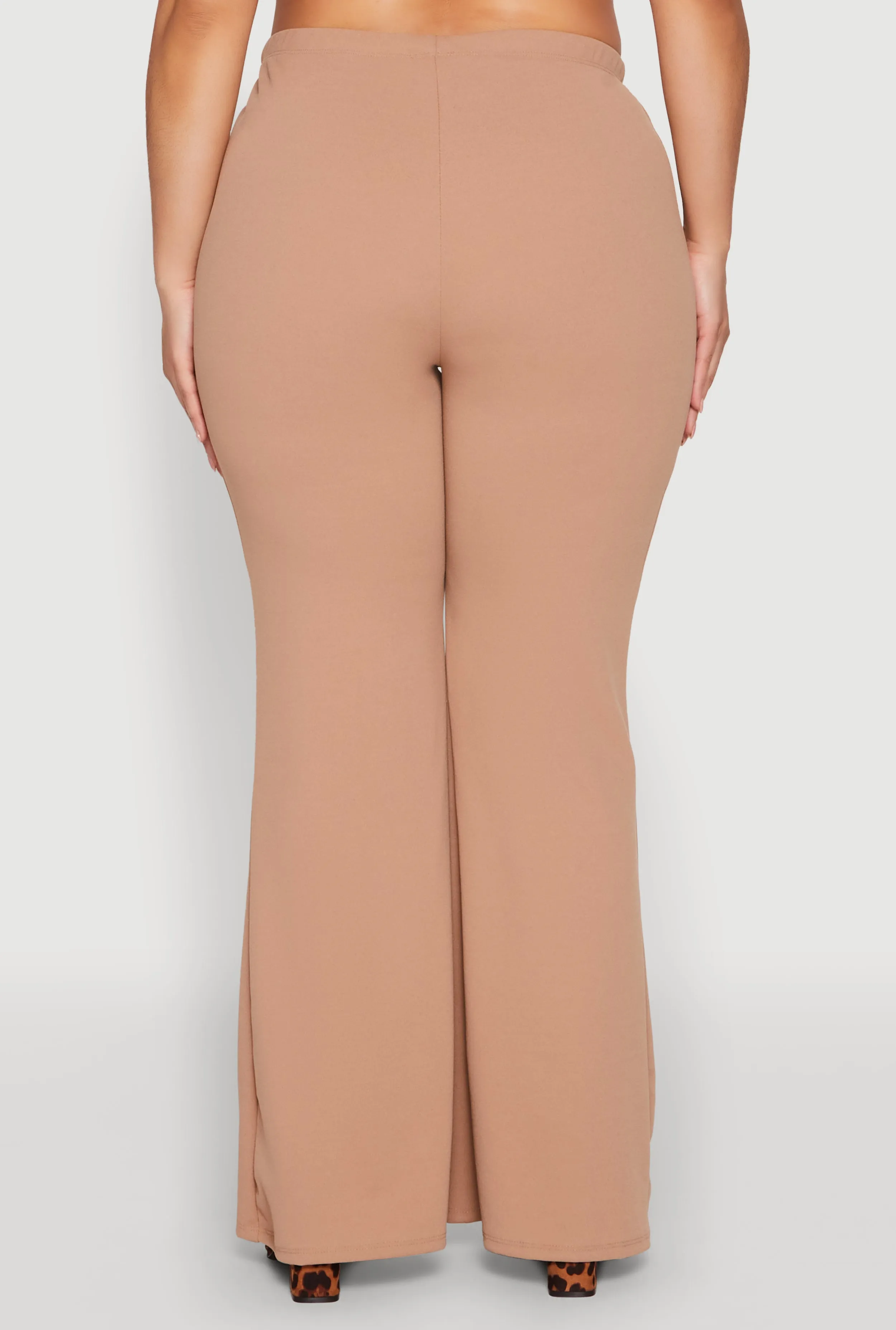 Plus Size High Waisted Flared Pants sold by Rainbow product image thumbnail 5