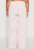 Plus Size Airy Leaf Print Palazzo Pants sold by Rainbow