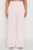Plus Size Airy Leaf Print Palazzo Pants sold by Rainbow