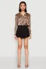 Crepe Knit Tiered Skort sold by Rainbow