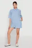 Button Front Denim Romper sold by Rainbow