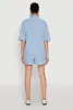 Button Front Denim Romper sold by Rainbow