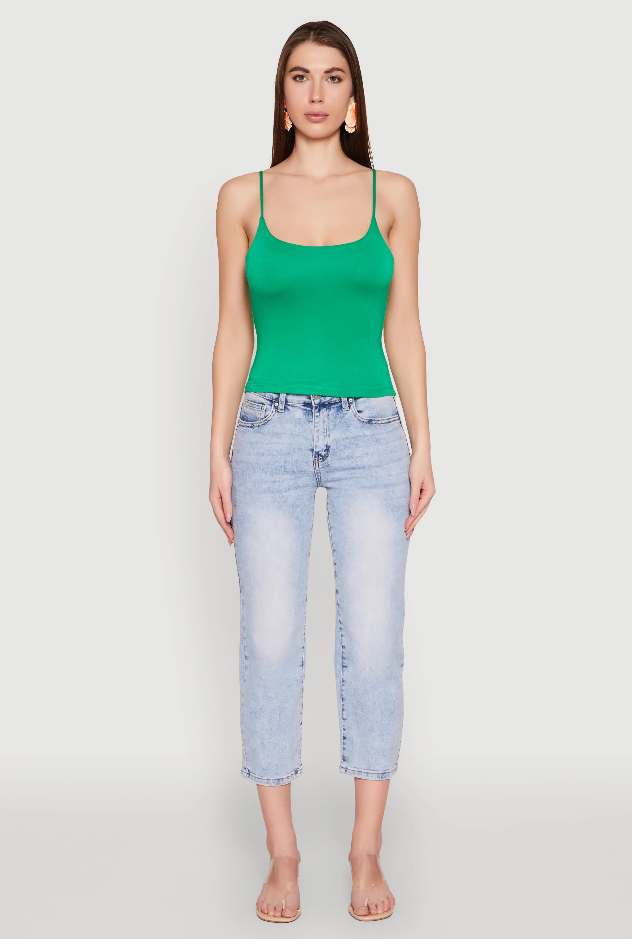 Double Layered Cropped Cami sold by Rainbow