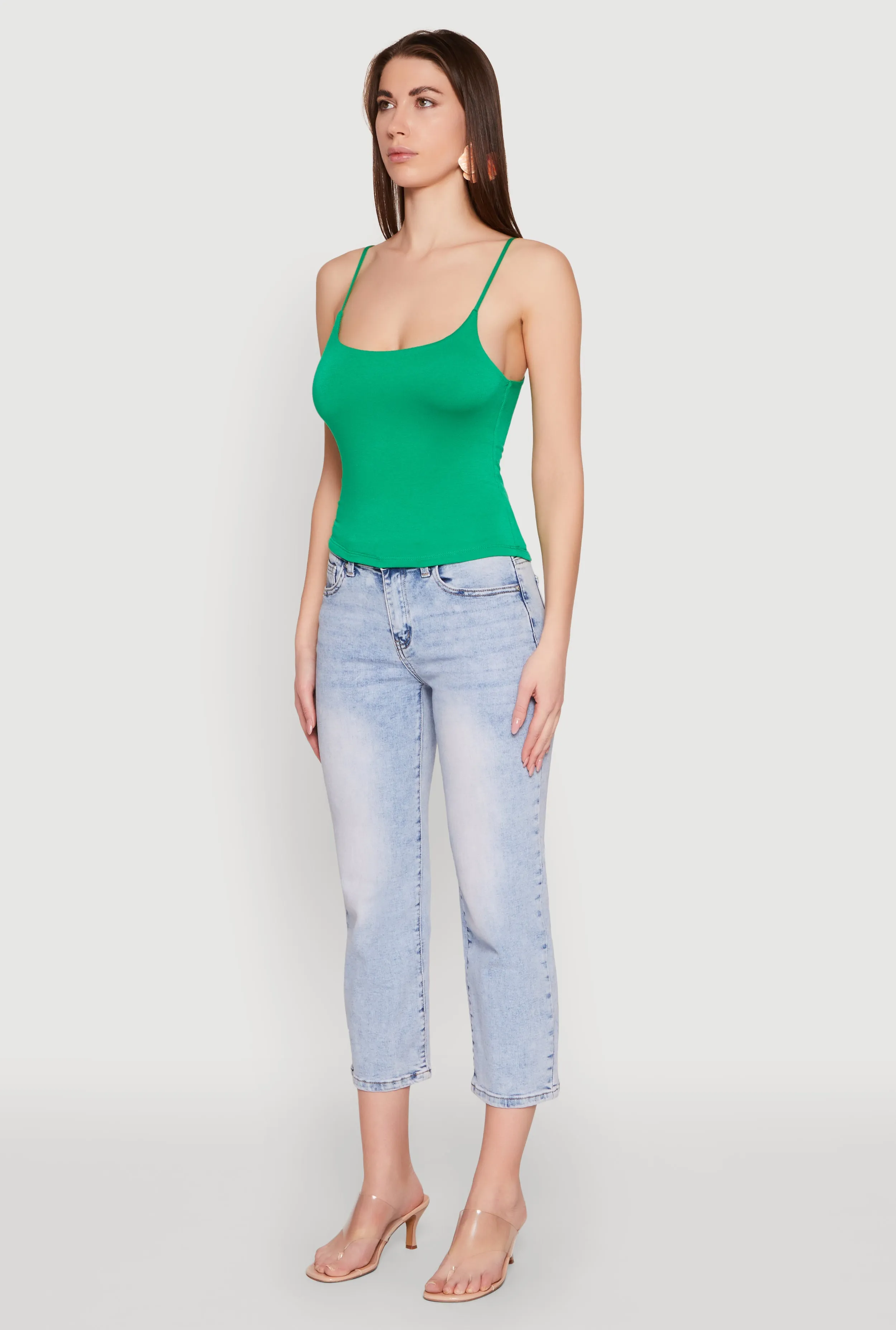 Double Layered Cropped Cami sold by Rainbow product image thumbnail 5