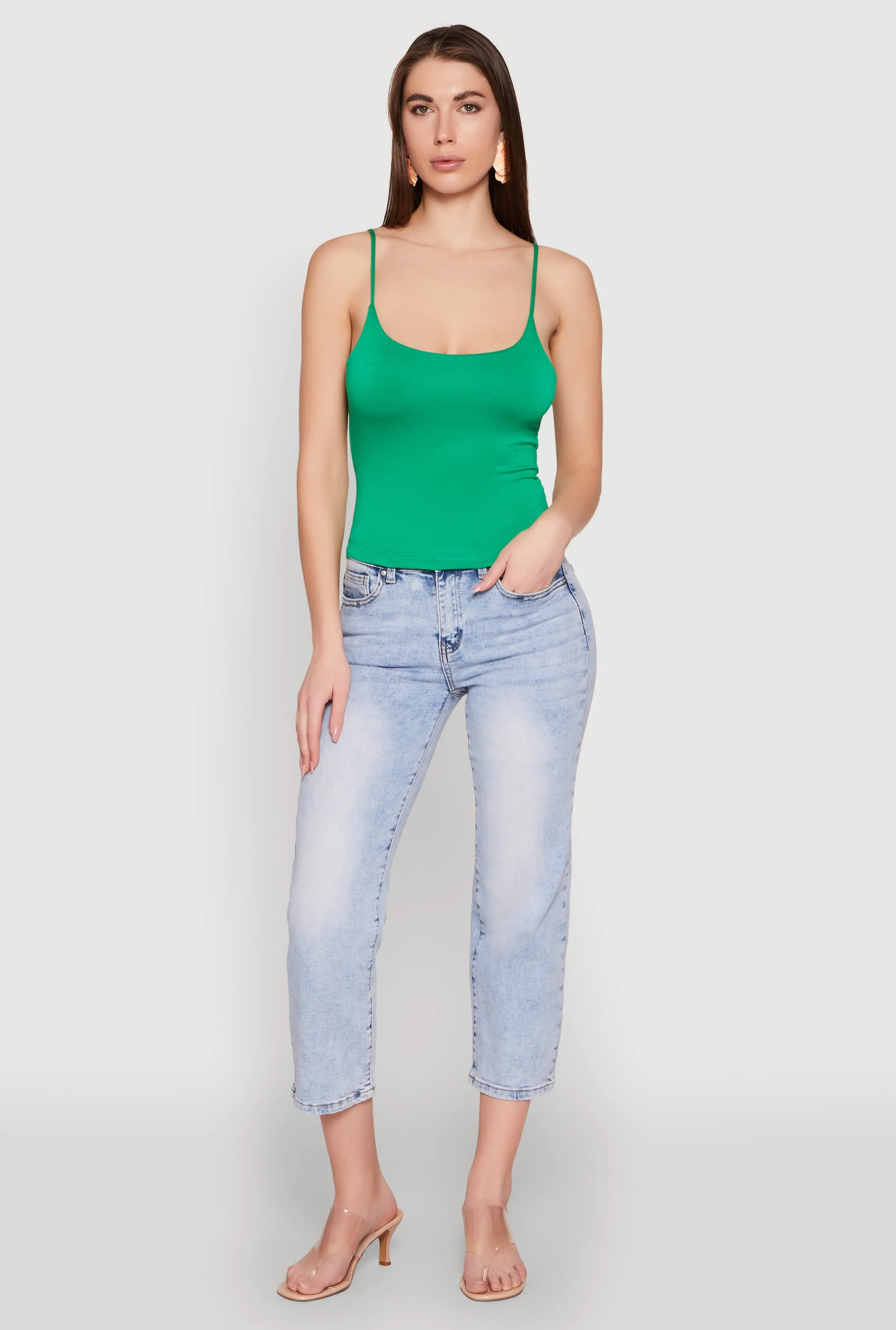 Double Layered Cropped Cami sold by Rainbow product image thumbnail 3