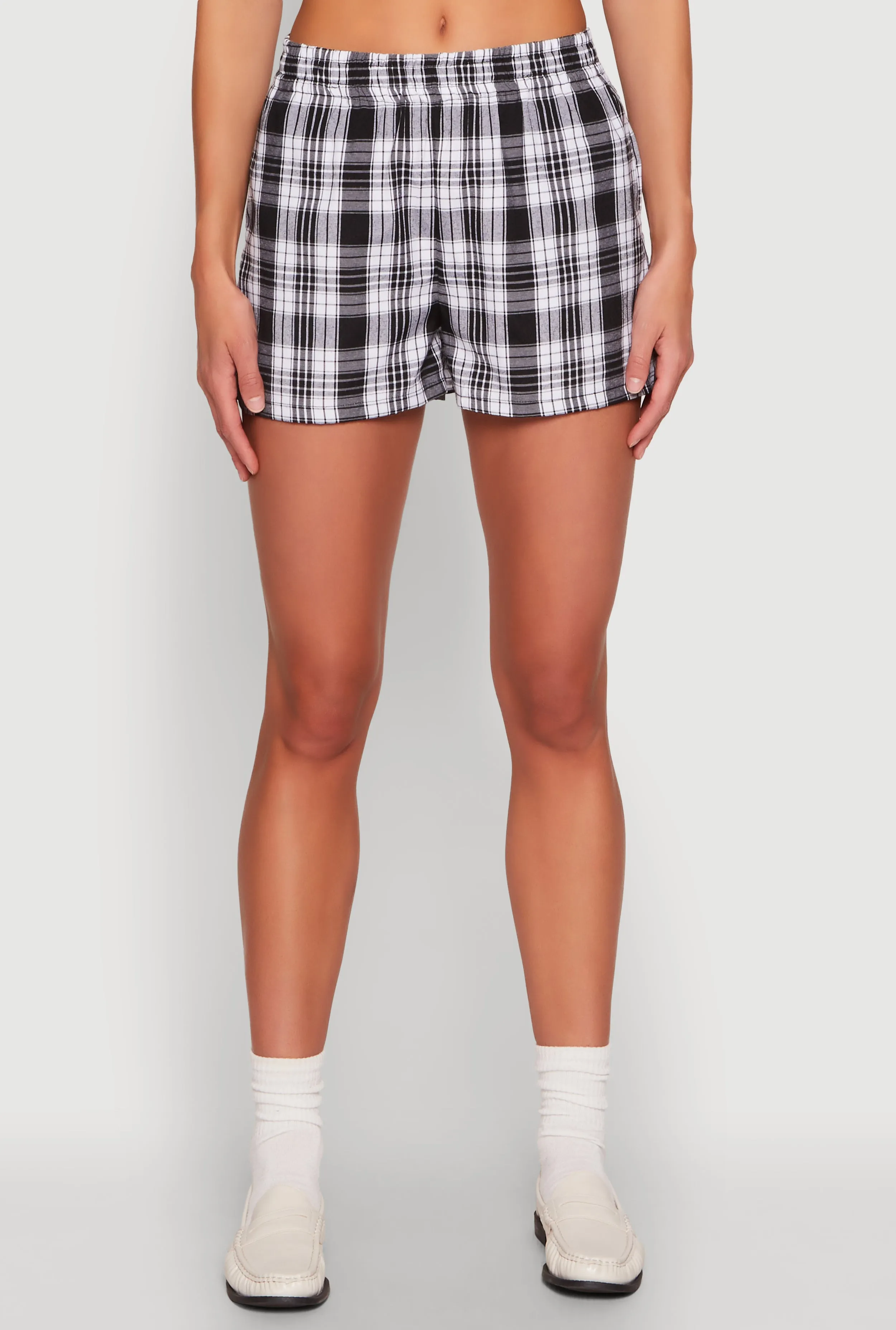Pull On Plaid Shorts sold by Rainbow product image thumbnail 5
