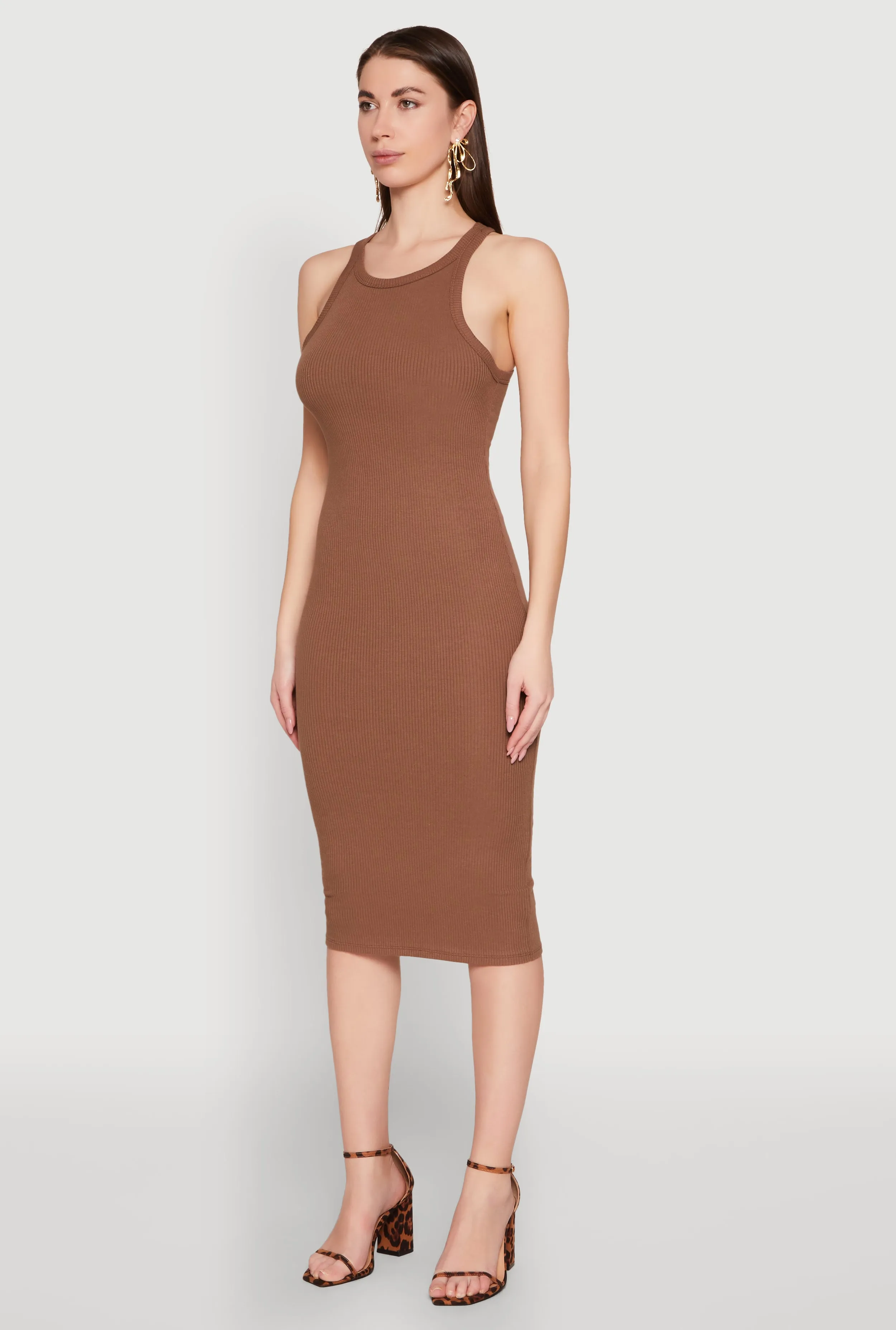 Racerback Midi Tank Dress sold by Rainbow product image thumbnail 3