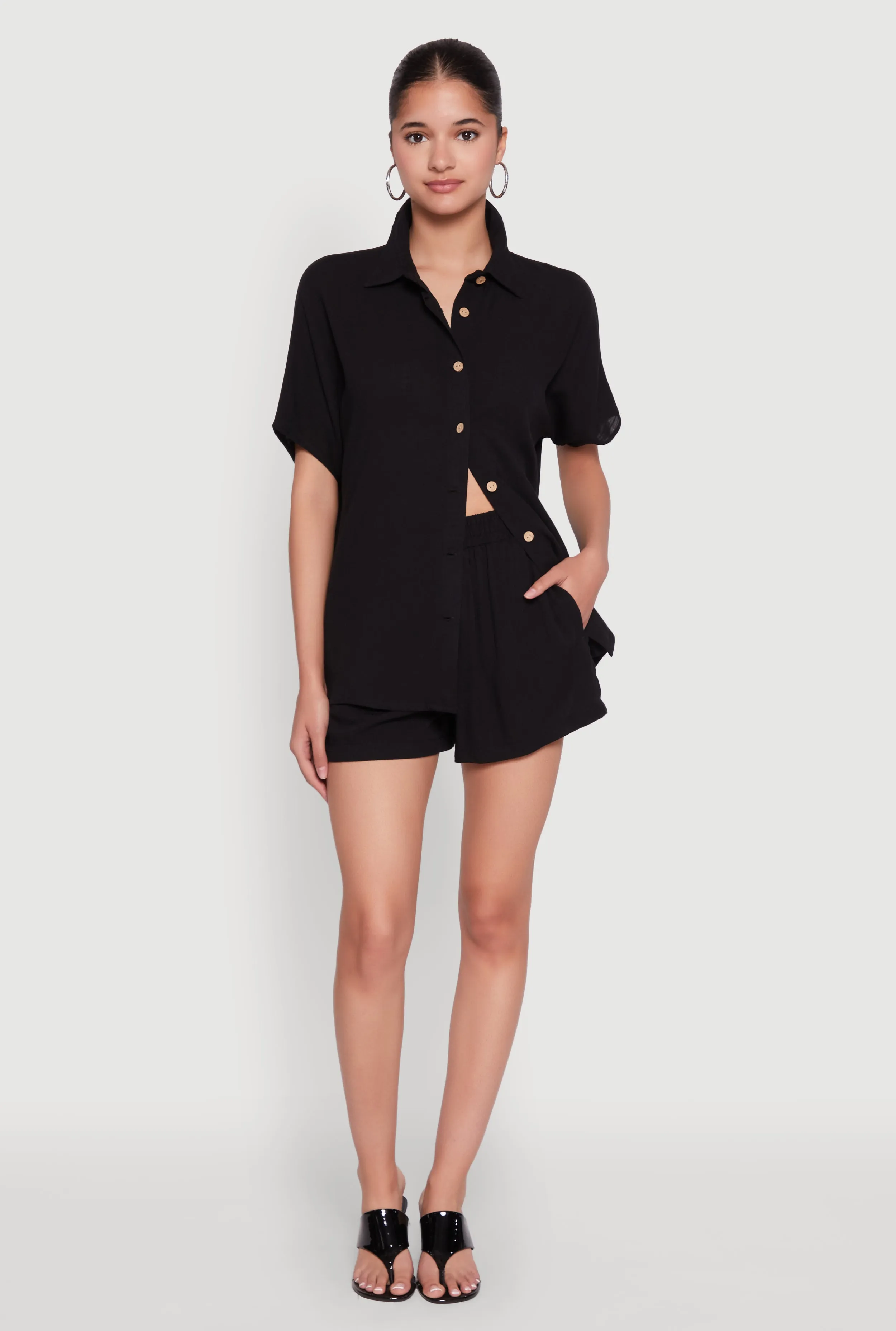 Elastic Waist Shorts sold by Rainbow