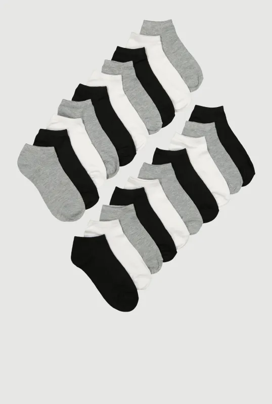 Girls Basic Socks 20 Pack sold by Rainbow
