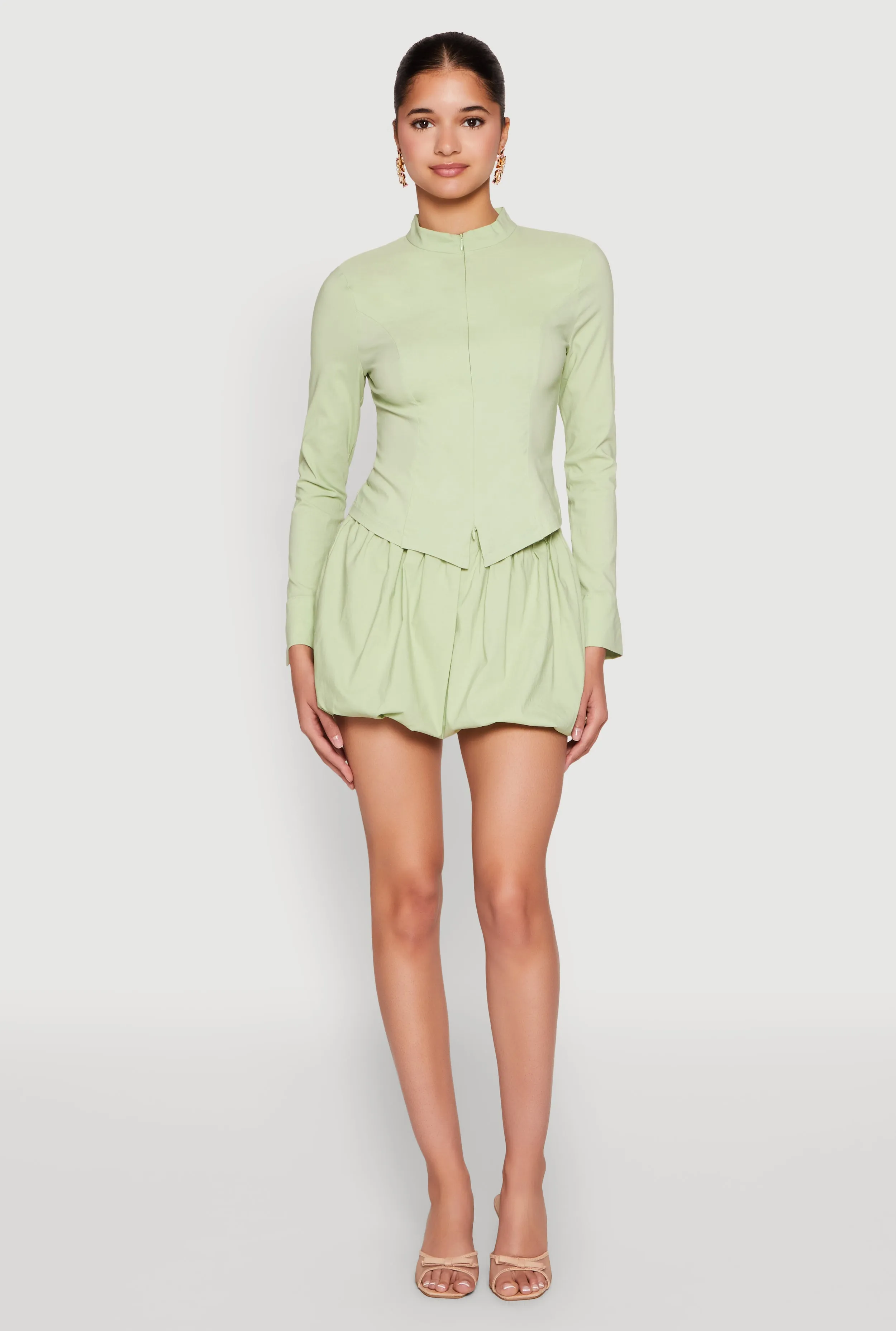 Iris Double Zip Front Blouse sold by Rainbow product image thumbnail 3