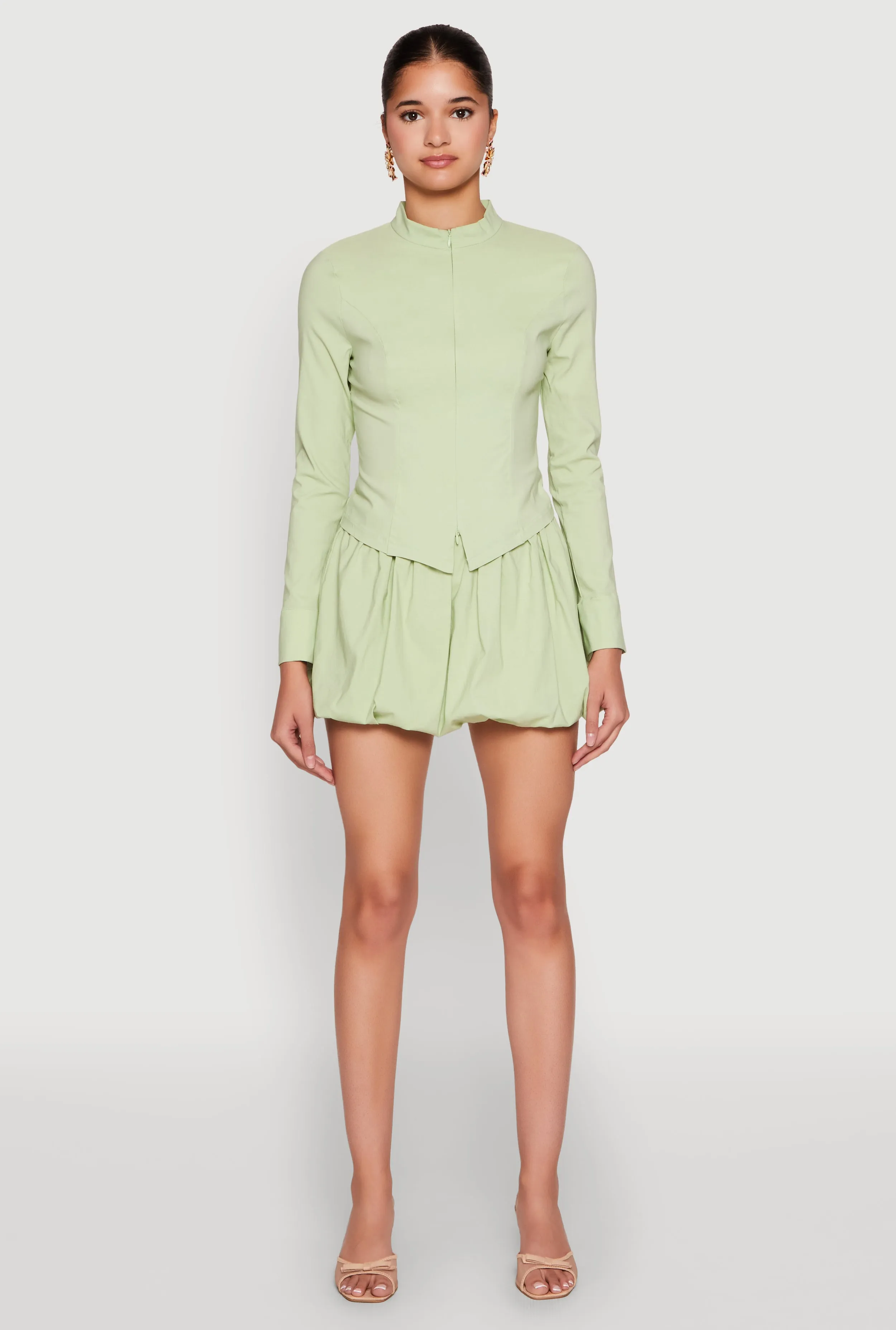 Iris Double Zip Front Blouse sold by Rainbow product image thumbnail 2