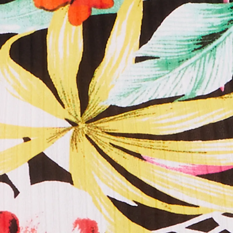 Tropical Print Scoop Neck Tank Dress sold by Rainbow product image thumbnail 4